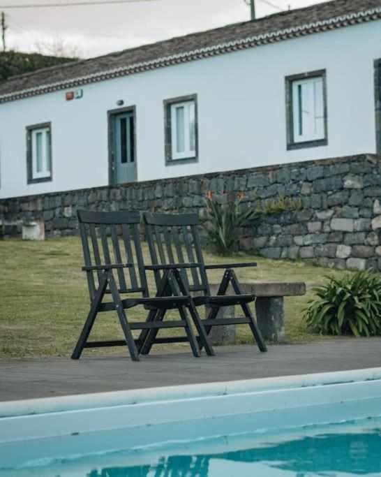 Casas do Forneiro O Horizonte Casa familiar com piscina e vista sublime Nordeste (Azores) Exterior foto