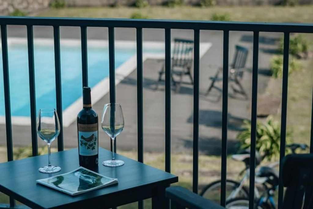 Casas do Forneiro O Horizonte Casa familiar com piscina e vista sublime Nordeste (Azores) Exterior foto